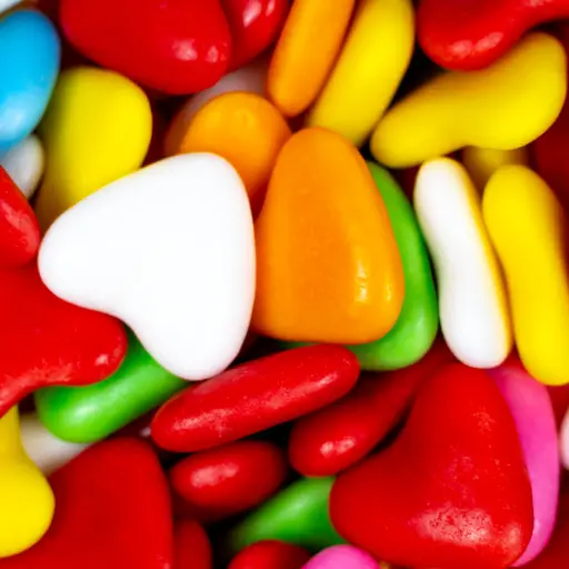 Coeur en mousse Haribo 100g