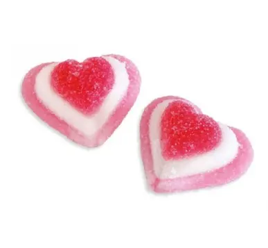 Coeurs tricolores 100g