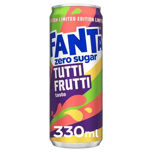 Fanta tutti frutti zero sucre 33cl