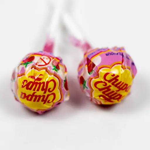Chupa Choups Lait Fraise 1pc